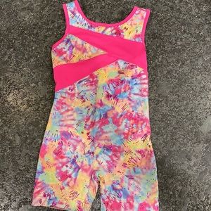 Danskin gymnastics leotard